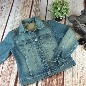 New York & Company Jean Jacket, Size Small